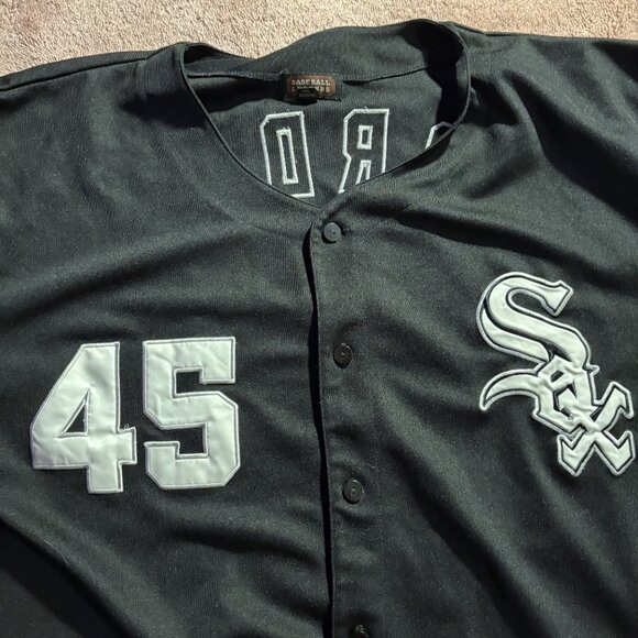 Cooperstown‎ Collection Michael Jordan Chicago Whitesox #45 Jersey - Picture 7 of 8